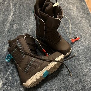 Burton Black and Blue Men's Snow Boots